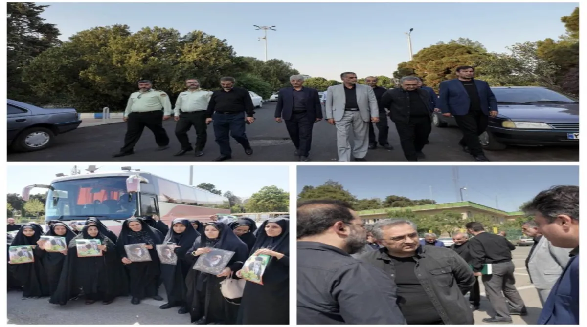 خدمت به زائران مراسم وداع و تشییع امام شهید، افتخار بزرگ خادمان نمایشگاه بین‌المللی تهران