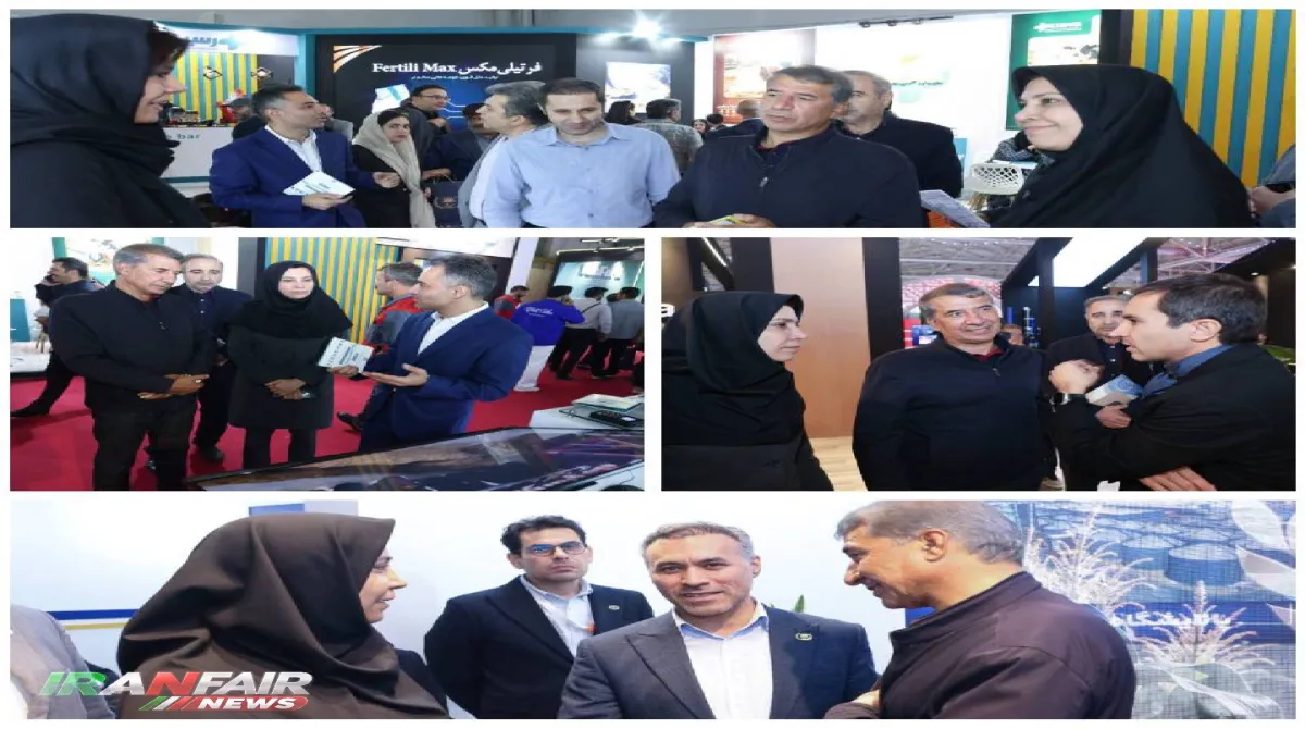 بازدید عضو کمیسیون اقتصادی مجلس شورای اسلامی از بیست‌وپنجمین نمایشگاه بین‌المللی دام و طیور